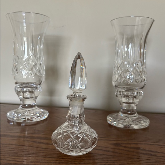 Waterford Crystal Lismore Hurricane Candle Holder - Picture 7 of 7